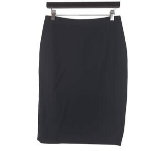 Ports 1961 Classic Pencil Skirt Stretch Black Basic - 6